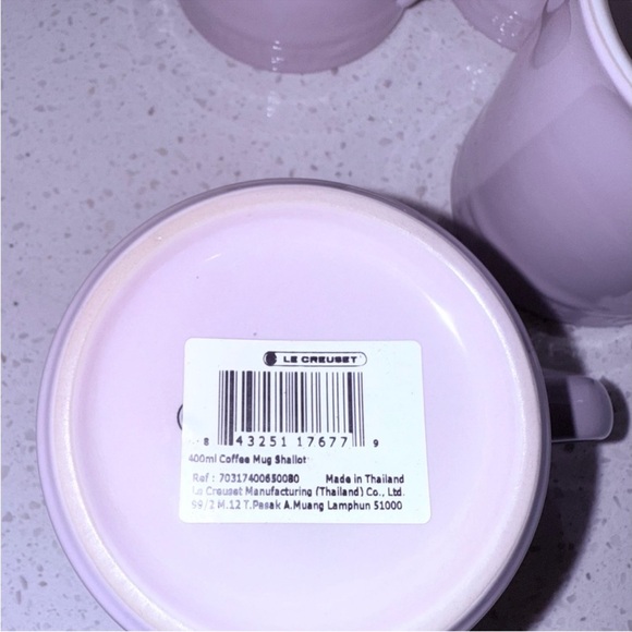 20 Le Creuset Vancouver Coffee Mugs Shallot Lavender Purple - Picture 3 of 3